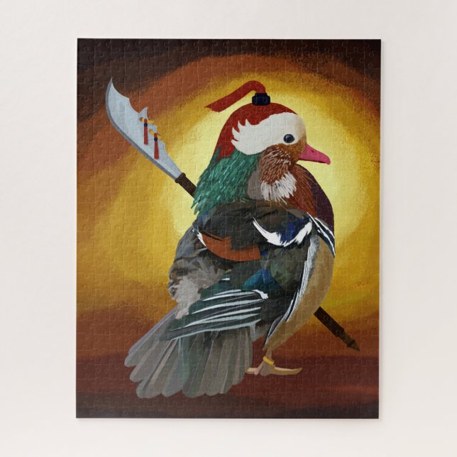 Quebra-cabeça Pato do guerreiro (Vertical)