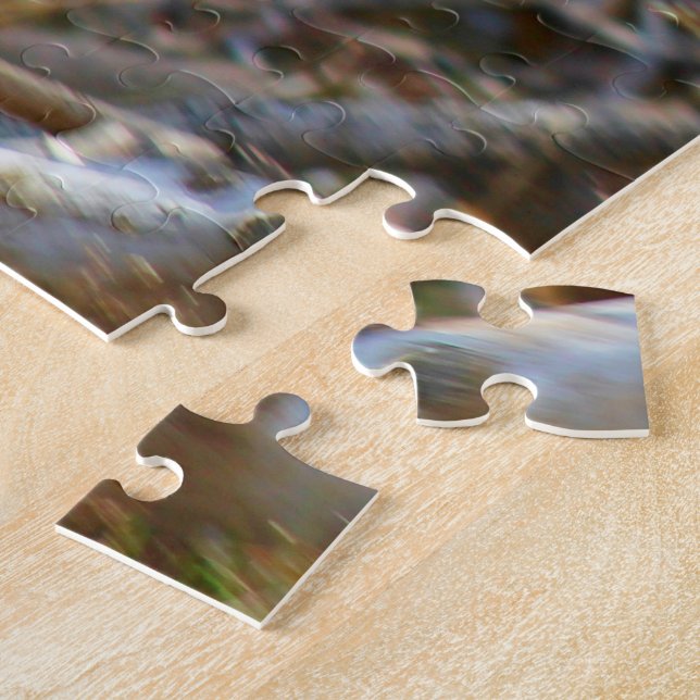 Quebra-cabeça Pato masculino do pato selvagem em vôo (Lateral)