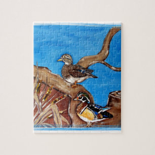 QUEBRA-CABEÇA PATOS-MANDARIM