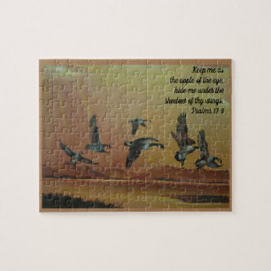 Quebra-cabeça Patos voando