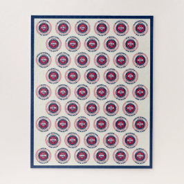 Quebra-cabeça Patriótico dos Estados Unidos da América 50 Estado