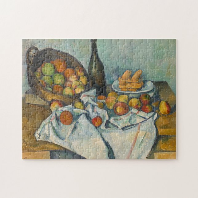 Quebra-cabeça Paul Cezanne - A Cesta das Maçãs (Horizontal)
