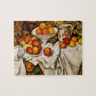 Quebra-cabeça Paul Cezanne Apple Orangismo Impressionismo
