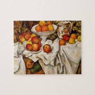 Quebra-cabeça Paul Cézanne - Artes bonitas de Maçãs e Laranjas