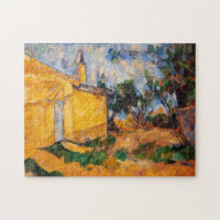 Paul Cezanne - Le Cabanon de Jourdan