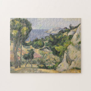 Quebra-cabeça Paul Cezanne   L'Estaque