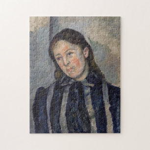 Quebra-cabeça Paul Cezanne - Madame Cezanne com Cabelo Solto
