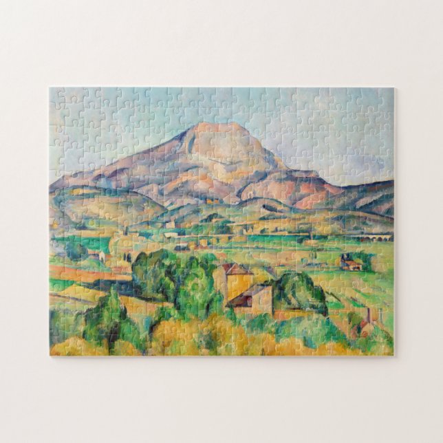 Quebra-cabeça Paul Cezanne - Mont Sainte-Victoire (Horizontal)