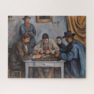 Quebra-cabeça Paul Cezanne - Os Jogadores De Cartão