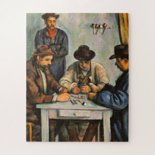 Quebra-cabeça Paul Cezanne - Os Jogadores De Cartão