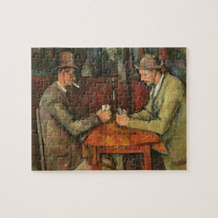Quebra-cabeça Paul Cezanne  Os Jogadores De Cartão 1893-96