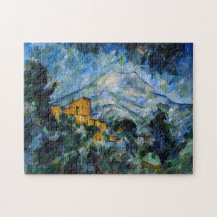 Quebra-cabeça Paul Cezanne - Santo Mont-Victoire & Chateau Noir