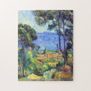 Quebra-cabeça Paul Cezanne - scape da terra