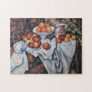 Quebra-cabeça Paul Cezanne - Vida Estática, Maçãs e Laranjas