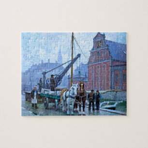 Quebra-cabeça Paul Fischer A Igreja Holmen Copenhagen