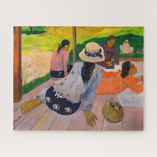 Quebra-cabeça Paul Gauguin - A Sesta (Horizontal)
