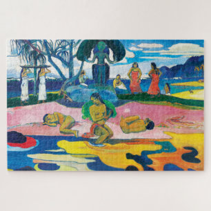 Quebra-cabeça Paul Gauguin Day of God (Mahana no atua) Art