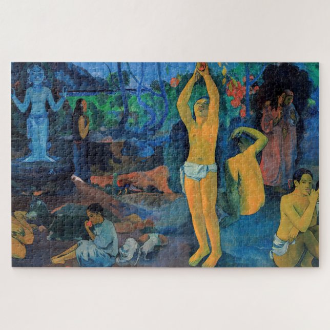 Quebra-cabeça Paul Gauguin - De Onde Viemos? (Horizontal)
