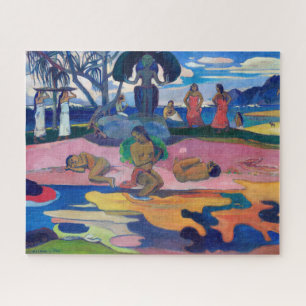 Quebra-cabeça Paul Gauguin - Dia do Deus / Mahana no atua
