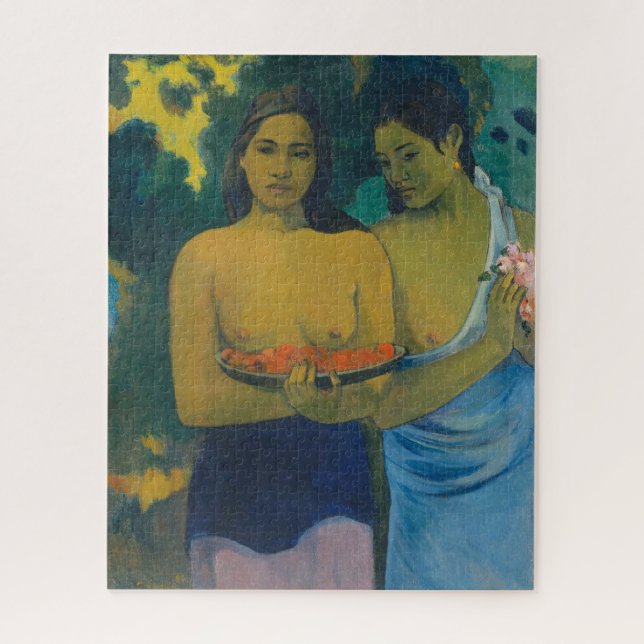 Quebra-cabeça Paul Gauguin - Duas Mulheres Tahitianas (Vertical)
