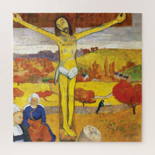 Quebra-cabeça Paul Gauguin O Cristo Amarelo Vintage Belas Artes