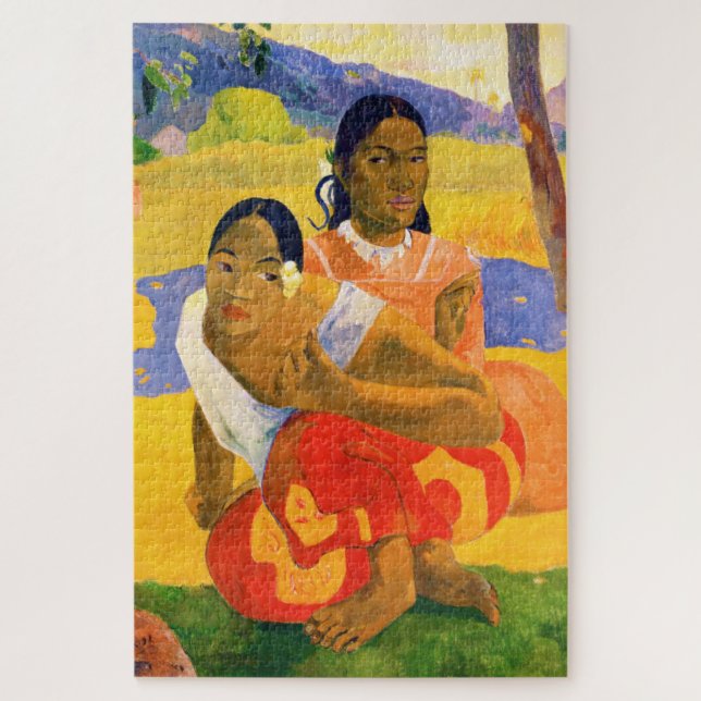 Quebra-cabeça Paul Gauguin "Quando você vai se casar?" (Vertical)