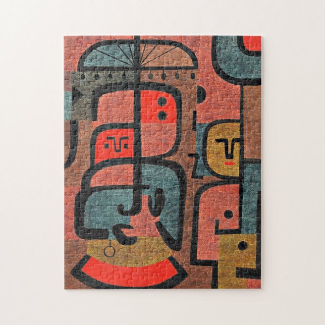 Quebra-cabeça Paul Klee - Exóticos (Vertical)