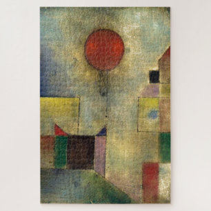 Quebra-cabeça Paul Klee Red Balloon Abstrato Pintura