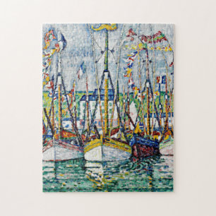 Quebra-cabeça Paul Signac - Bênção Da Frota Do Atum Em Groix.