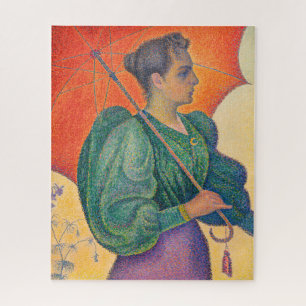 Quebra-cabeça Paul Signac - Mulher com Parasol