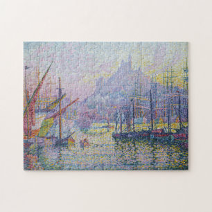 Quebra-cabeça Paul Signac - Notre-Dame-de-la-Garde, Marselha