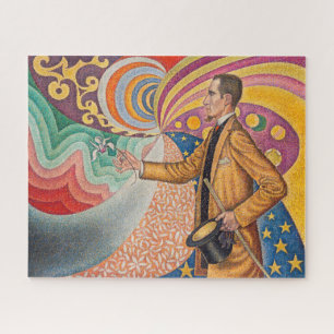 Quebra-cabeça Paul Signac - Retrato de M Felix Feneon, Opus 217