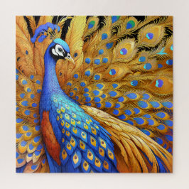 Quebra-cabeça Pavão impressionante