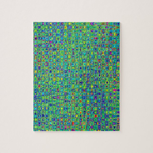 Quebra-cabeça Pavão, leve o desafio! (Vertical)