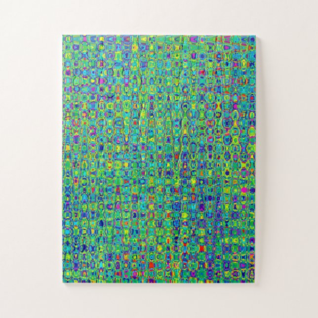 Quebra-cabeça Pavão, leve o desafio! (Vertical)