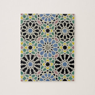 Quebra-cabeça Pavimento de mosaico no Alhambra, 'do Arabian