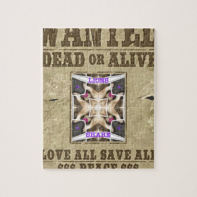 Quebra-cabeça Paz desejada (Vertical)