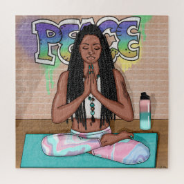 Quebra-cabeça Paz e Meditação de Arte Urbana