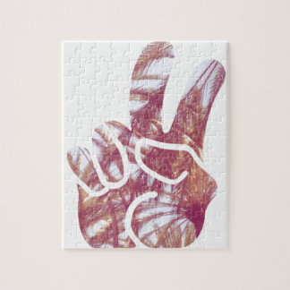 Quebra-cabeça Paz e palmeiras