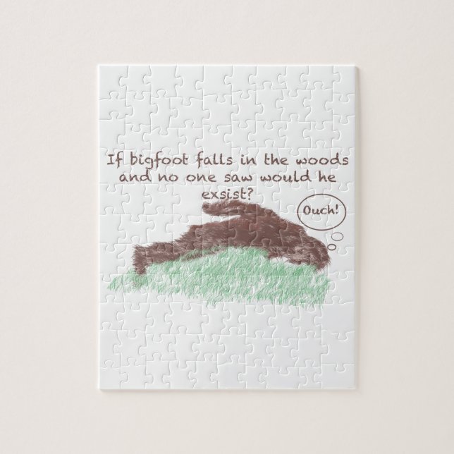 Quebra-cabeça Pé grande (Vertical)