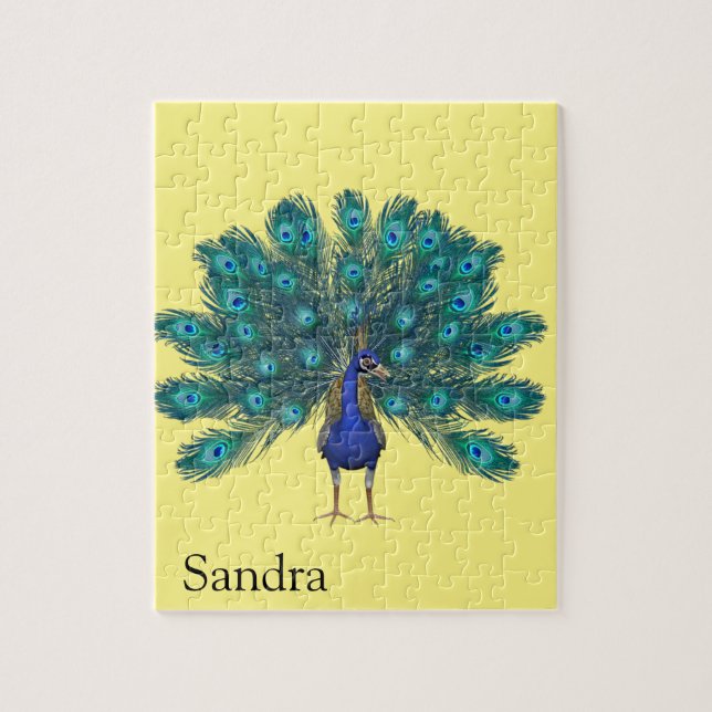 Quebra-cabeça Peacock (Vertical)