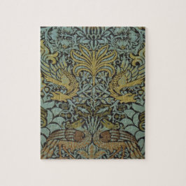 Quebra-cabeça Peacock e Dragon (por William Morris)