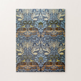 Quebra-cabeça Peacock e Dragon, William Morris
