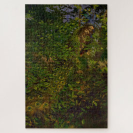 Quebra-cabeça Peacock in the Woods (por Abbott Henderson Thayer)