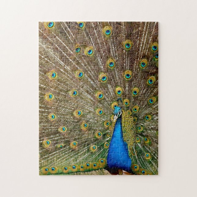 Quebra-cabeça Peacock Pattern Peacock Trabalho de arte Painting  (Vertical)