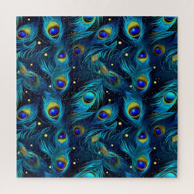 Quebra-cabeça Peacock Pride (Vertical)