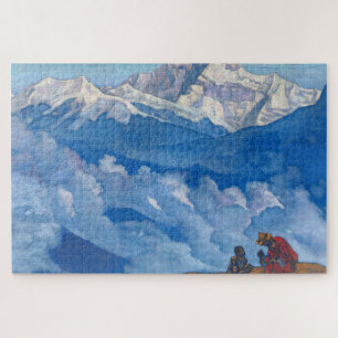 Quebra-cabeça Pearl of Searching, 1924, por Nicholas Roerich Pos