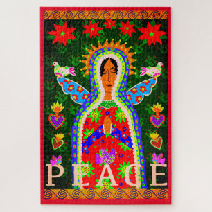 Quebra-cabeça Peça Difícil do Anjo da Paz 1014 Mexicano