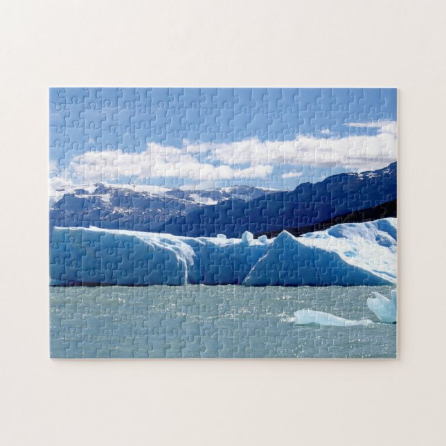 Quebra-cabeça Pedaço de gelo separado da geleira (Horizontal)