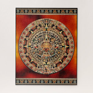 Quebra-cabeça Pedra de Sun de Tenochtitlan